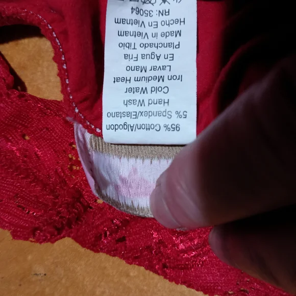 Sexy Red Lace Halter Top - Picture 9 of 10